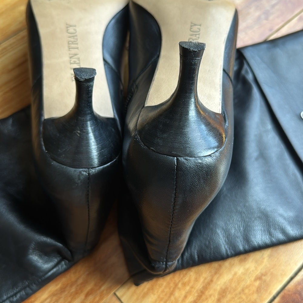 Ellen Tracy Patsy Leather Boot 8.5 - image 8